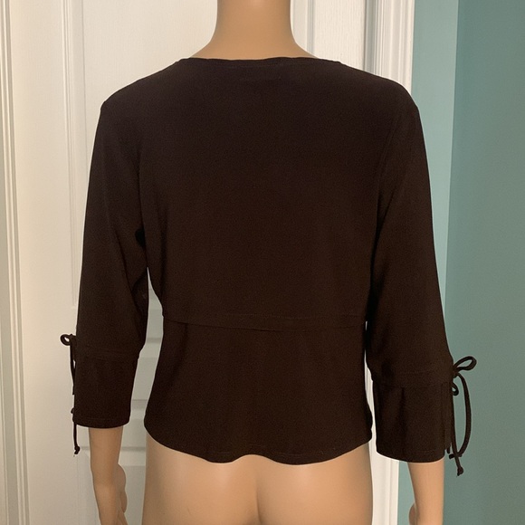 Frank Lyman Brown Bolero - Size 10 - Picture 2 of 13